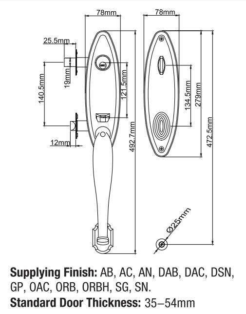 deadbolt locks on exterior doors
