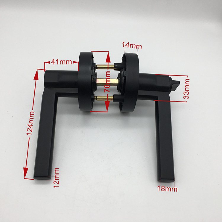 mortise lock lever handle