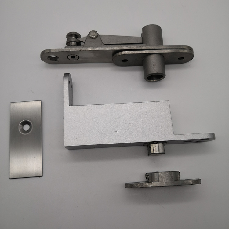 SUS 304 Stainless steel and zinc alloy pivot lever door hinge 