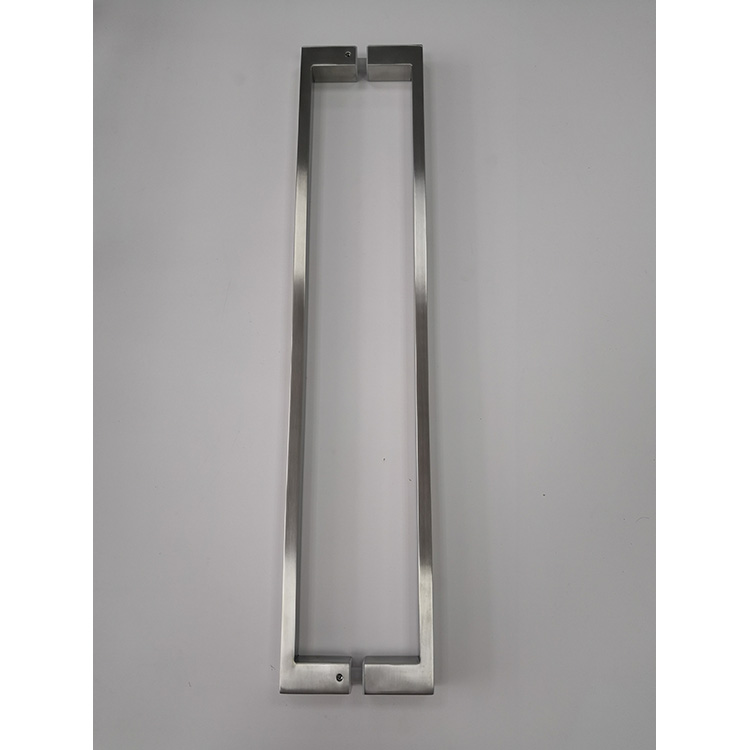 stainless steel glass long door handle 