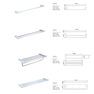 Manufacturers Direct Export Fashion Style Stainless Steel 304 Towel Rack