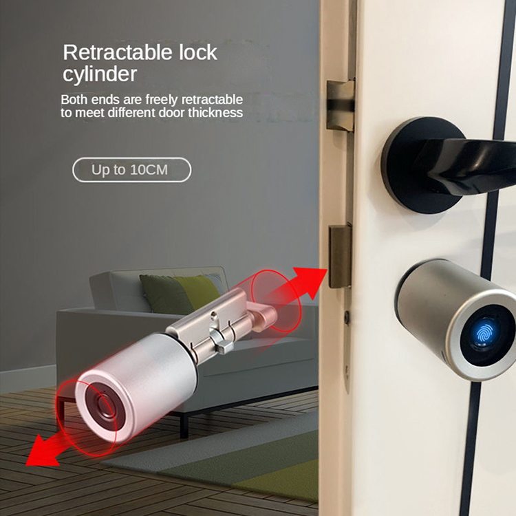 Smart Lock Cylinder Intelligent Practical Anti-theft Securtiy Door Lock Cylinder