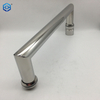 Silver Sturdy Design Scratch Resistant Stainless Steel Modern Glass Door Handle