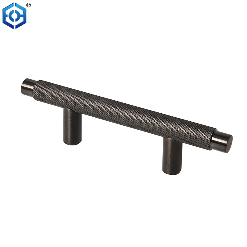 Brushed Brass Kitchen Cabinet Handles Knurled Cabinet Pulls Gold Drawer Pulls Kitchen Hardware