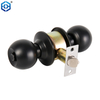 Black Stainless Steel Interior Door Knob Lock Set with Deadbolt