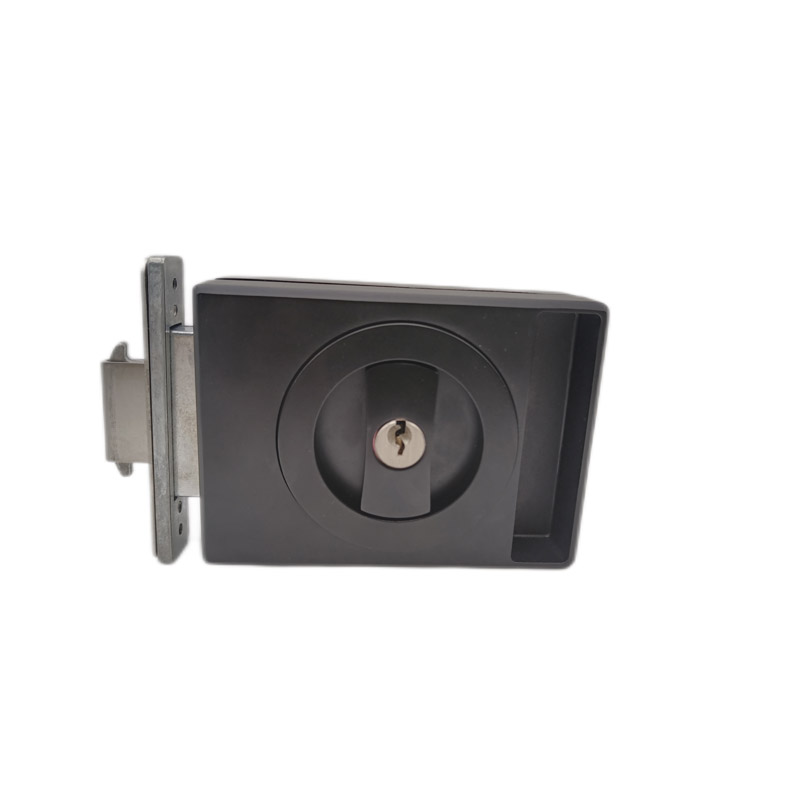 Extremely Narrow Frame Indoor Bathroom With Key Shifting Door Lock 16 Narrow Side Glass Door Lock