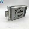 Extremely Narrow Frame Indoor Bathroom With Key Shifting Door Lock 16 Narrow Side Glass Door Lock