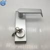 Aluminum Alloy Panic Exit Device Storeroom Keyed Function Escutcheon Lever Trim lock