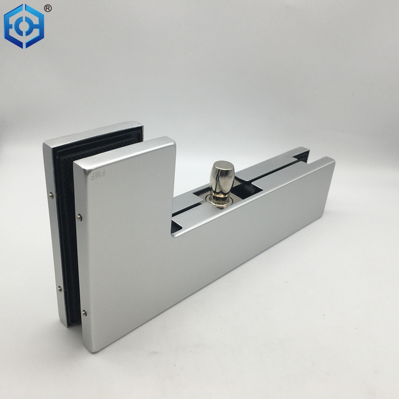 Aluminum Glass Door Patch Fitting L Patch Top Patch Glass Clamp for Glass Door