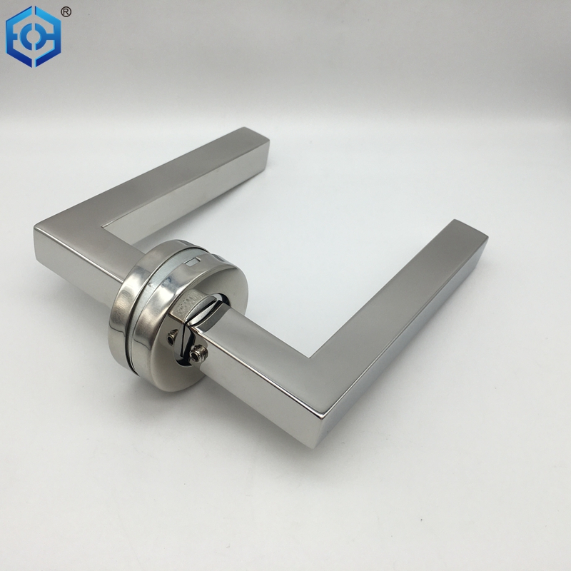 black stainless steel door handles