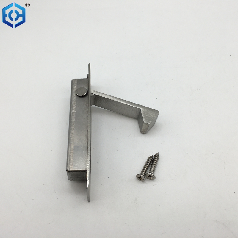 Stainless Steel Edge Pull Concealed Handle for Sliding Door 
