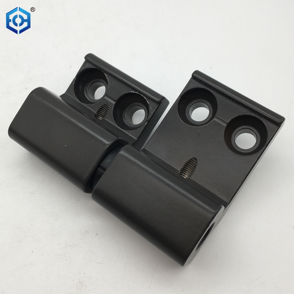 Black Aluminum Alloy Door And Window Hardware Casement Window Hinges Broken Bridge PVC Door Hinges