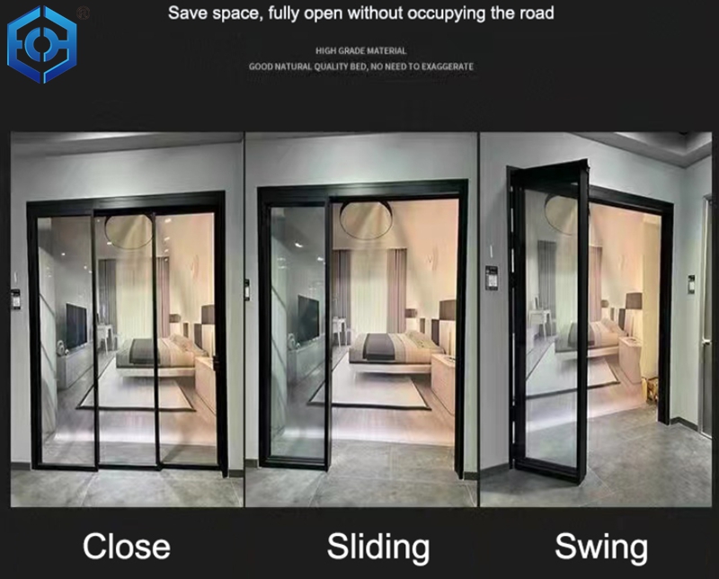 Swing 2 Panels door
