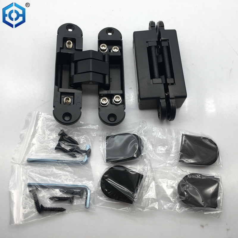 wide throw concealed hinge