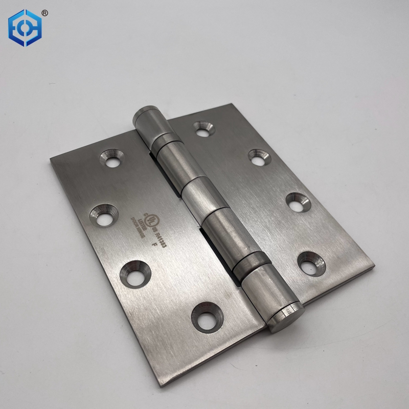 UL Certification SUS304 Fire Rated Bearing Handed Right Or Left Internal Wood Door Hinge