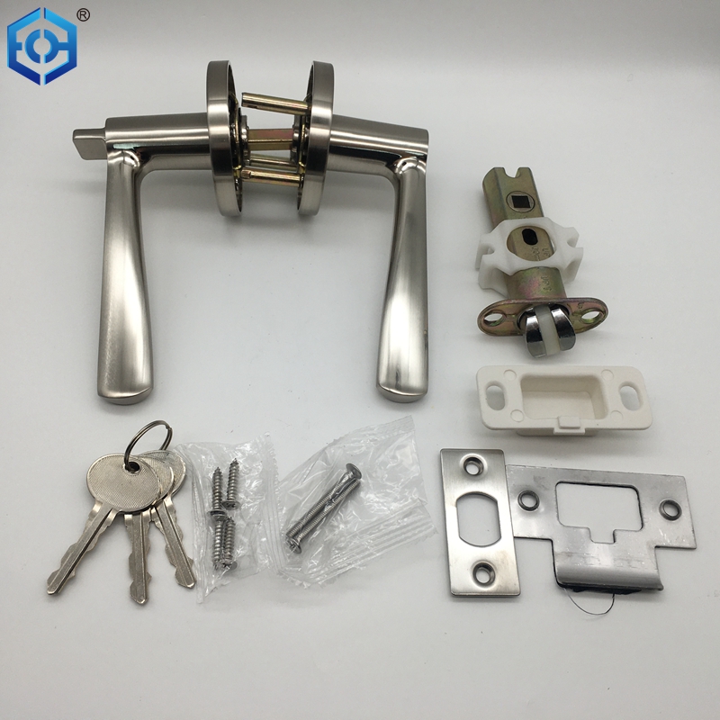  Privacy Bedroom Bathroom Cylindrical Zinc Alloy Lever Lock