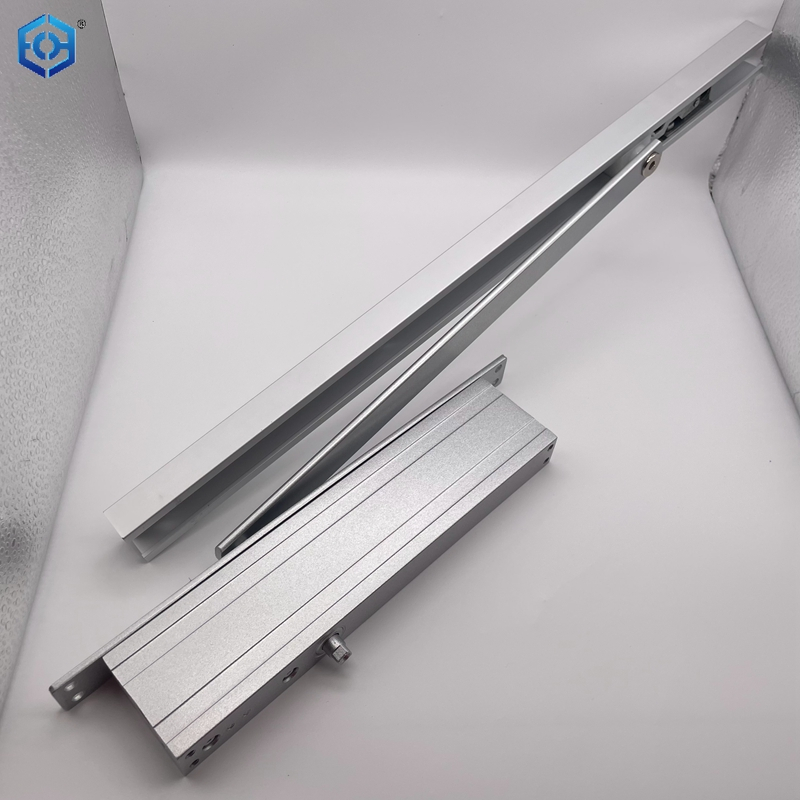 Ultrathin Aluminum Anti-Fire Hydraulic 23MM Slim Concealed Door Closer Bearing 25-45kg