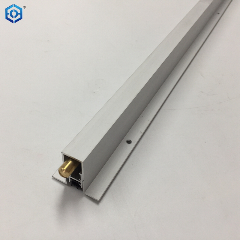 Automatic Door Bottom Under Door Seal with Double Neoprene Bulb Seal 1" Drop - 36" Mortised Automatic Door Sweep