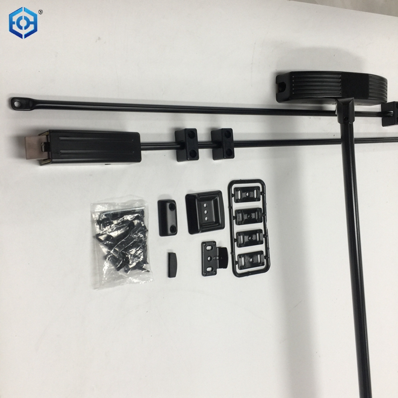 CE Certificate Fire Rated Metal Door with Panic Bar Mortise Lock Emergency Exit Device