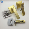 Zinc Alloy Heavy Duty Contemporary Design Door Lock Concealed Screws Installation Lever Handle Lock