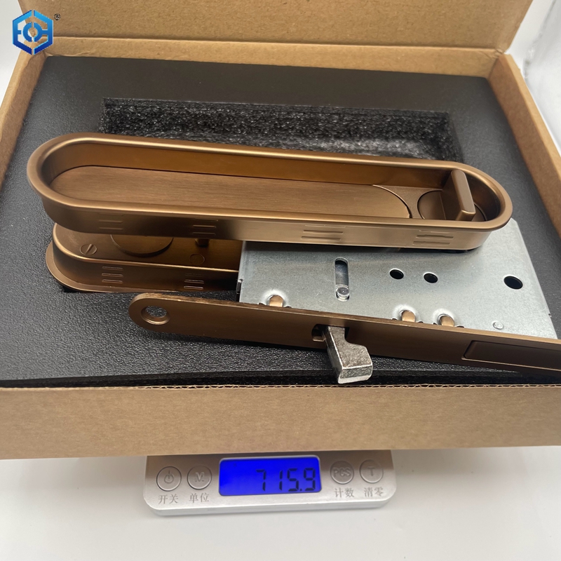 sliding door handle latch