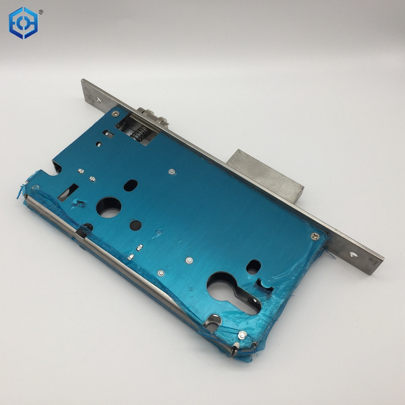 European Standard 7085 Heavy Duty Square Plated Roller Mortice Lock