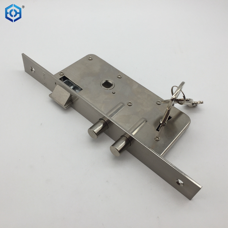 door handle with mortice lock