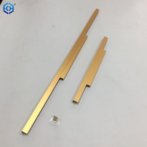 Custom Aluminium Door Knob Pull Handle Extruded Aluminum Drawer Pulls Cabinet Handle