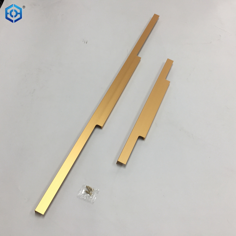 Custom Aluminium Door Knob Pull Handle Extruded Aluminum Drawer Pulls Cabinet Handle