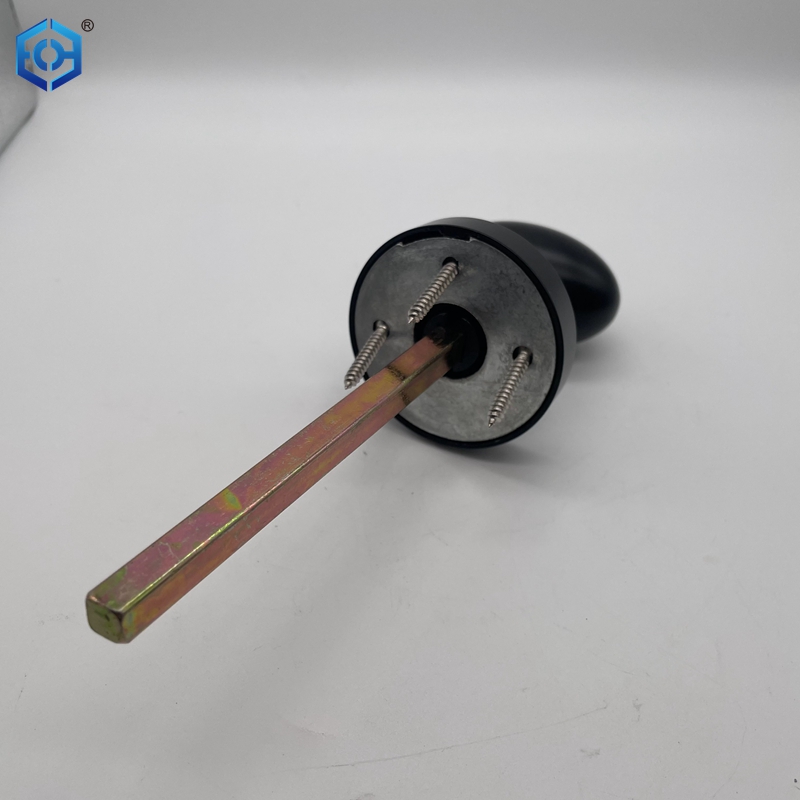 Passage Interior Door Knob Single Or Double Side Zinc Alloy Keyless Round Doorknob Lock