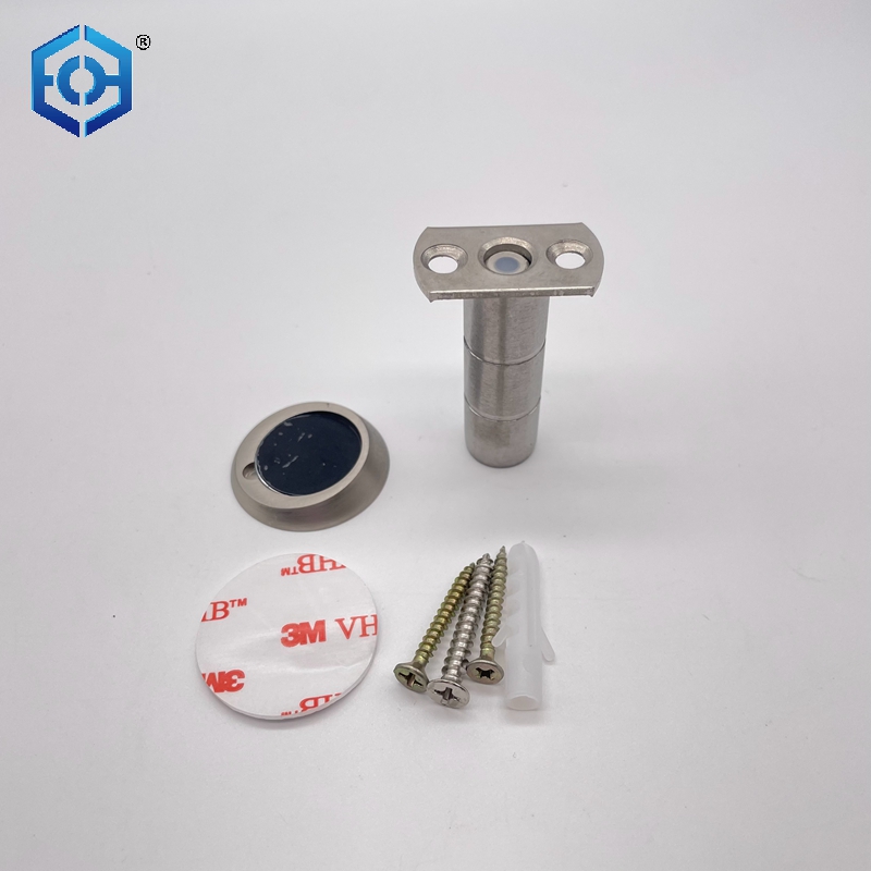 Heavy Duty Door Holder Magnetic Invisible Catch Hidden Door Stopper