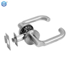Stainless Steel 304 Grade 1 Passage USA Cylindrical Lever Lockset 