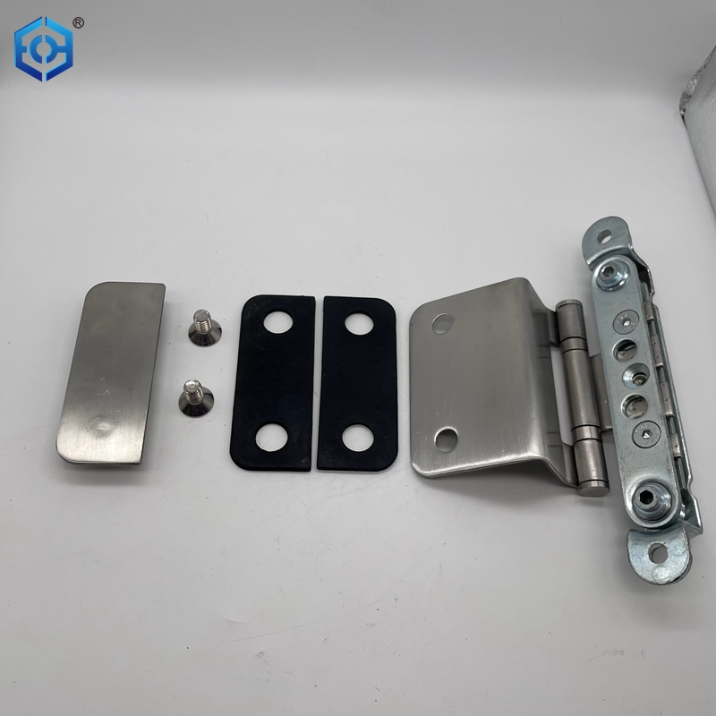 Stainless Steel 3D Adjustable Glass Door Hinge 