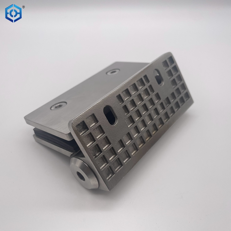 Stainless Steel 90 Degree Glass To Wall Hydraulic Hinge for Glass Pool Fencing 