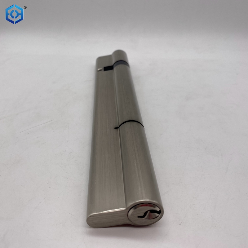 High Security Long Euro Brass Offset Double Open Key Cylinder