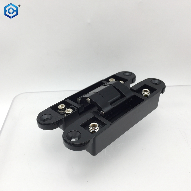 3D German Italy Style Invisible Adjustable Concealed Zinc Alloy Hidden Hinge for Wooden Swing Door 35kg