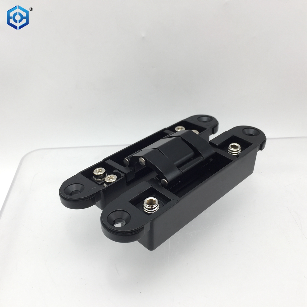 3D German Italy Style Invisible Adjustable Concealed Zinc Alloy Hidden Hinge for Wooden Swing Door 35kg