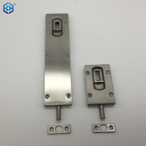 Double Door Flush Bolt Stainless Steel Security Door Lock Easy To Install Bathroom