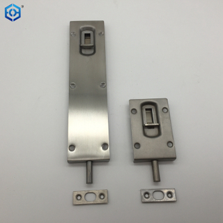 Double Door Flush Bolt Stainless Steel Security Door Lock Easy To Install Bathroom