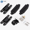 Invisible Door Secret Room Door Hardware Sliding Cabinet Heavy Duty Bookcase Type Door Rotating Cabinet Door Hinge