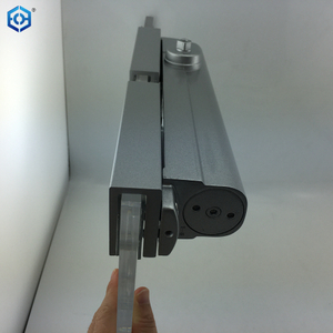 Surface Mounted Aluminum Alloy Commercial Door Closer Arm Bracket for Glass Doors