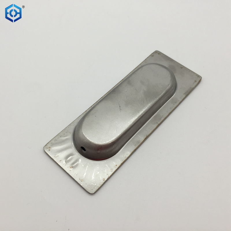 Silver Square Type Stainless Steel Concealed Flush Pull Handles