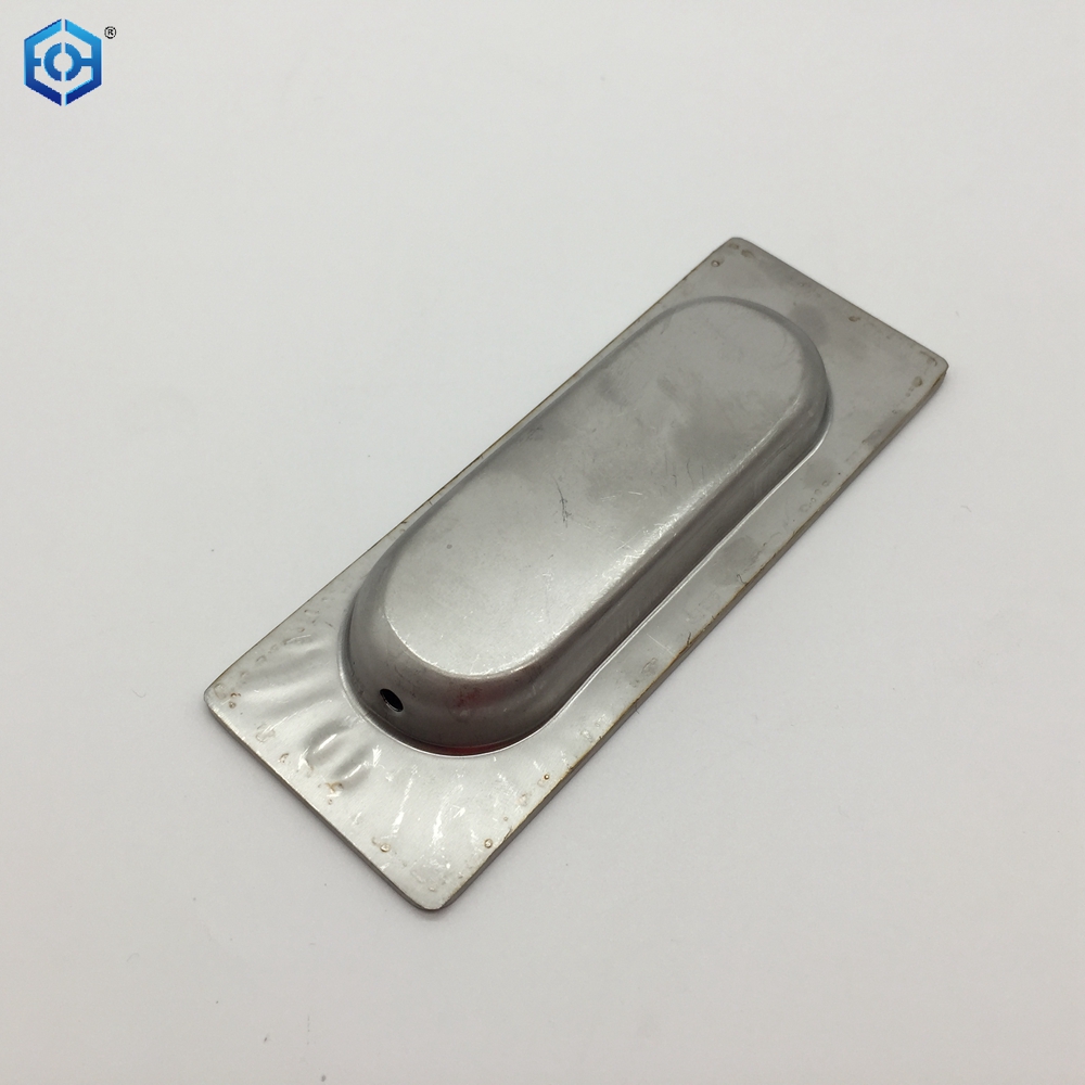 Silver Square Type Stainless Steel Concealed Flush Pull Handles