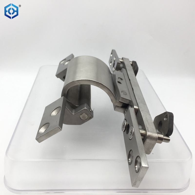 250mm 304 Stainless Steel 120 Degree Adjustable Heavy Duty Concealed Hinge for Aluminum Frame Door
