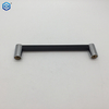 Square Black And Chrome Brass Cabinet Handle Kitchen Drawer Pulls