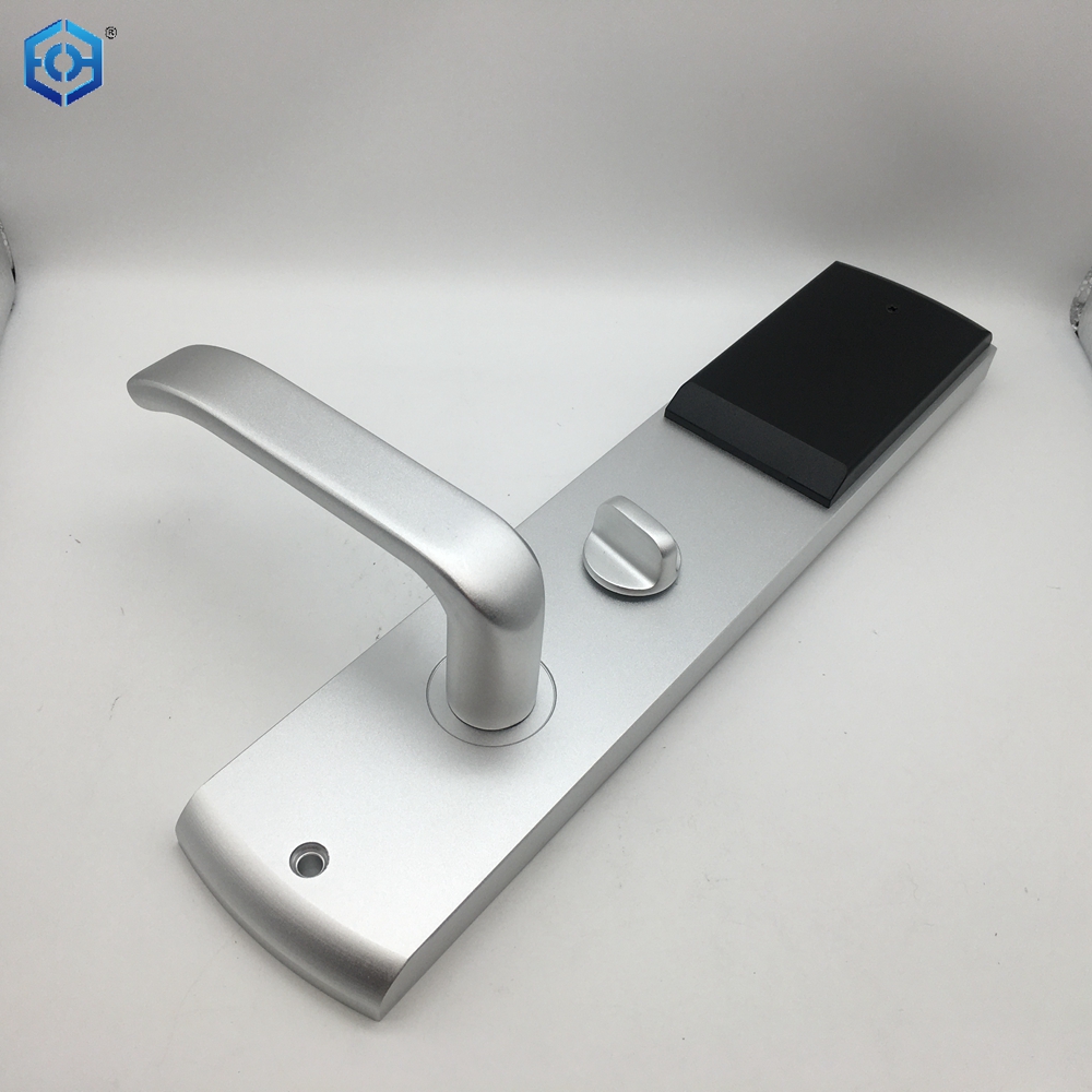 Sleek Design Aluminum Alloy Premium RFID Hotel Door Lock for Hotels Airbnb Resorts