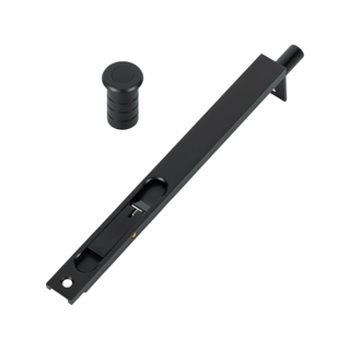 Black Safety Solid Brass Concealed Flush Door Bolt for Front Door 