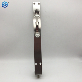 Lever Action Flush Bolt for French Doors 300 X 25mm Satin Stainless Steel