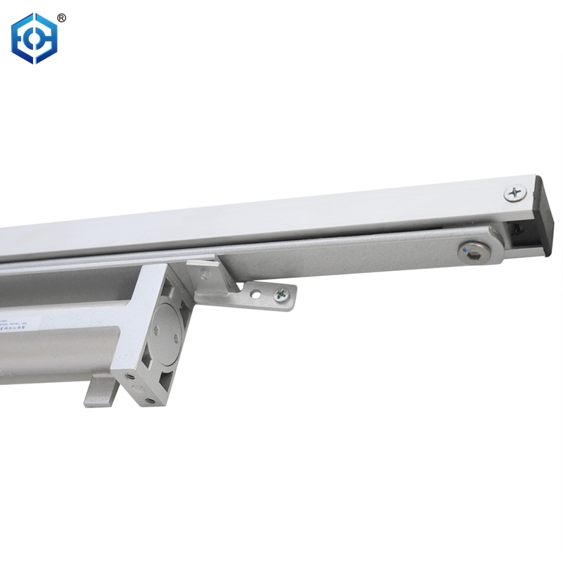 Adjustable Spring Hydraulic Aluminum Alloy Closure Door Closer for Residential And Light Commercial Door