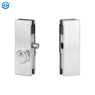 Stainless Steel Bottom Lock Patch Fitting For 10-12mm Glass